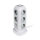 Listwa zasilająca VERBATIM Wielowtykowa wieża zasilania UE EUPT-01 11xAC 2xUSB 2xUSB-C 49547